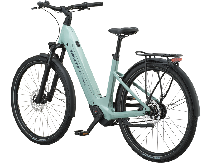 Scott Sub Tour 30 Wave Electric Hybrid Bike 2027 in Hail Blue-1