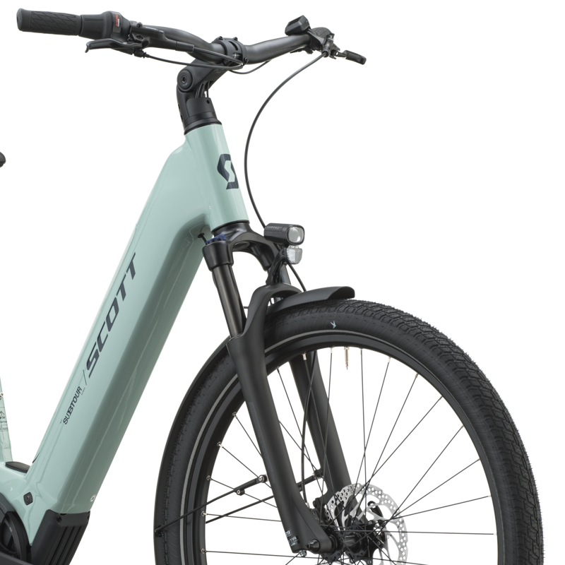 Scott Sub Tour 30 Wave Electric Hybrid Bike 2027 in Hail Blue-3