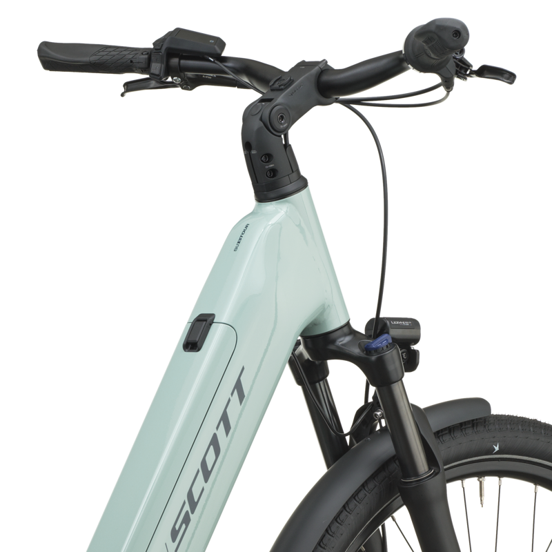 Scott Sub Tour 30 Wave Electric Hybrid Bike 2027 in Hail Blue-6