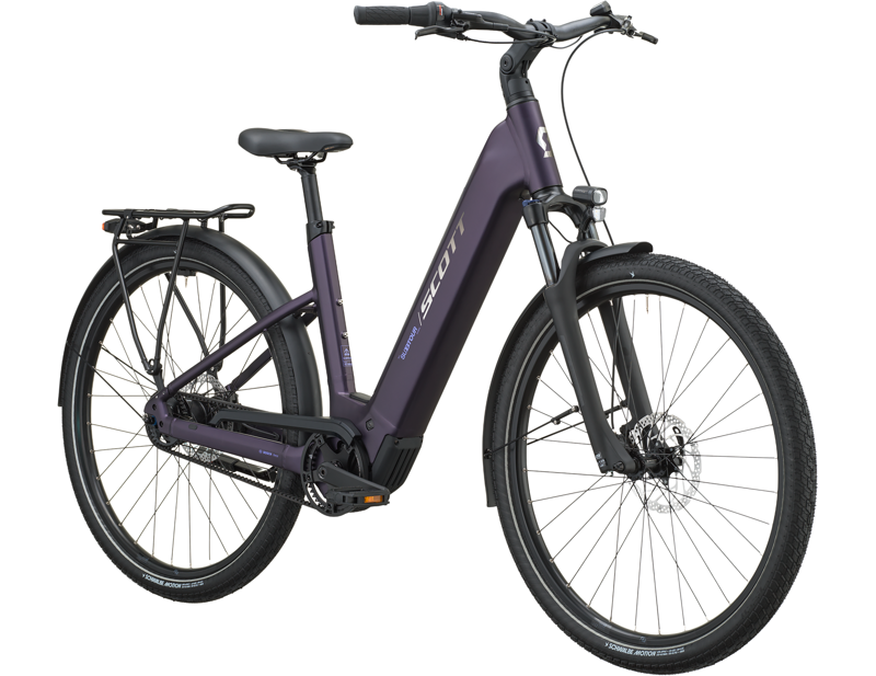 Scott Sub Tour 40 Wave Electric Hybrid Bike 2027 in Royal Purple-2