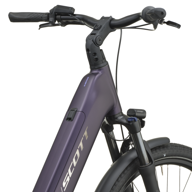 Scott Sub Tour 40 Wave Electric Hybrid Bike 2027 in Royal Purple-5