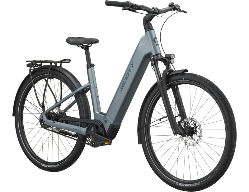 Scott Sub Tour 40 Wave Electric Hybrid Bike 2027 in Shadow Blue-2