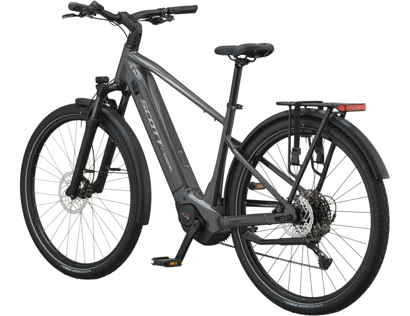 Scott Sub Sport 10 Electric Hybrid Bike 2027 in Cinder Grey-1