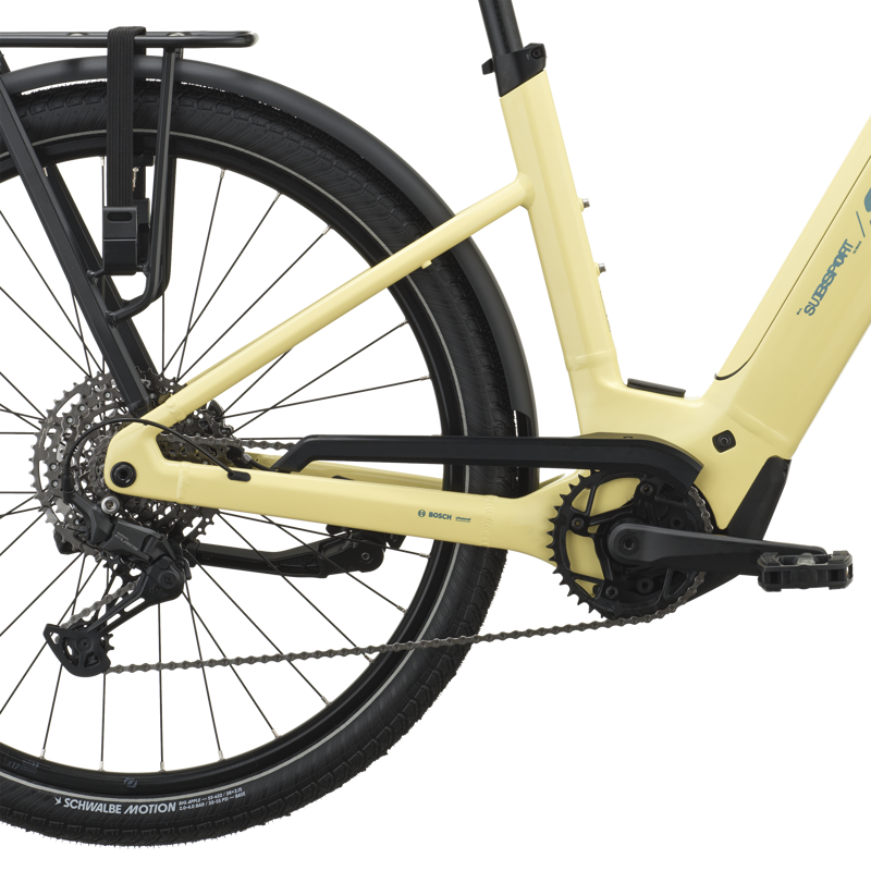 Scott Sub Sport 10 Wave Electric Hybrid Bike 2027 in Canary Yellow-6