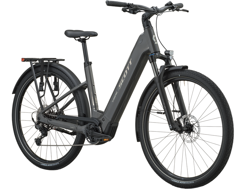 Scott Sub Sport 10 Wave Electric Hybrid Bike 2027 in Cinder Grey-2