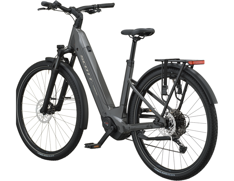 Scott Sub Sport 10 Wave Electric Hybrid Bike 2027 in Cinder Grey-1