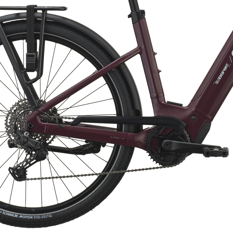 Scott Sub Sport 20 Wave Electric Hybrid Bike 2027 in Aubergine Purple-7