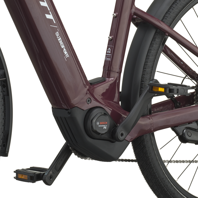 Scott Sub Sport 20 Wave Electric Hybrid Bike 2027 in Aubergine Purple-5