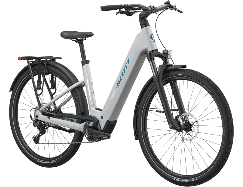 Scott Sub Sport 20 Wave Electric Hybrid Bike 2027 in Signal Grey-2