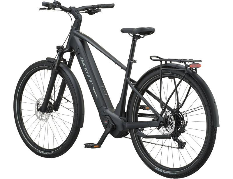 Scott Sub Sport 30 Electric Hybrid Bike 2027 in Black-1