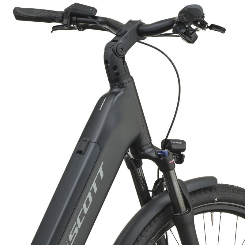 Scott Sub Sport 30 Wave Electric Hybrid Bike 2027 in Black-3
