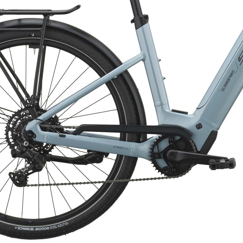 Scott Sub Sport 30 Wave Electric Hybrid Bike 2027 in Sterling Blue-6