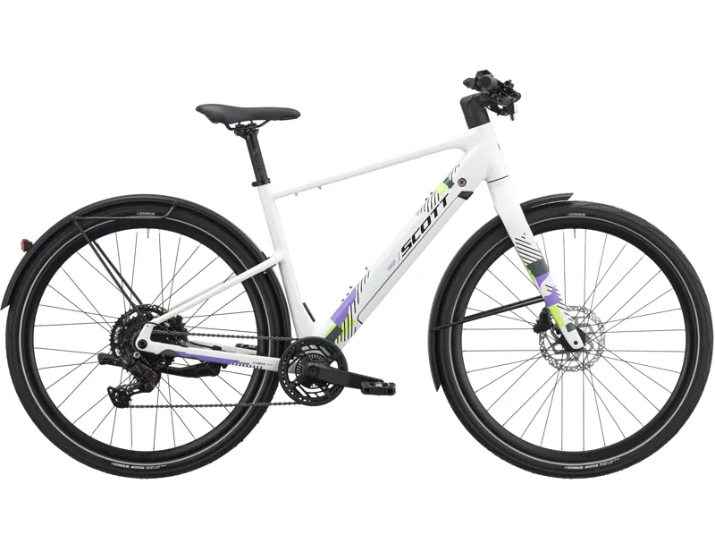 Scott Sweep 10 Electric Hybrid Bike 2027 in Signal White