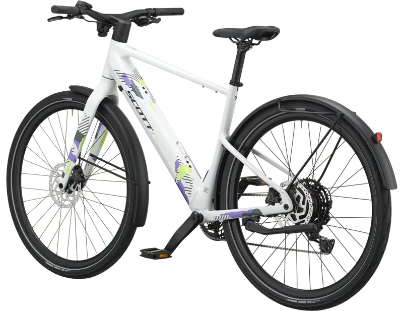 Scott Sweep 10 Electric Hybrid Bike 2027 in Signal White-2