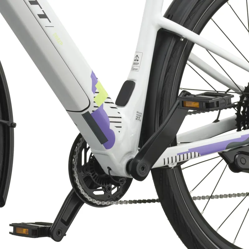 Scott Sweep 10 Electric Hybrid Bike 2027 in Signal White-6