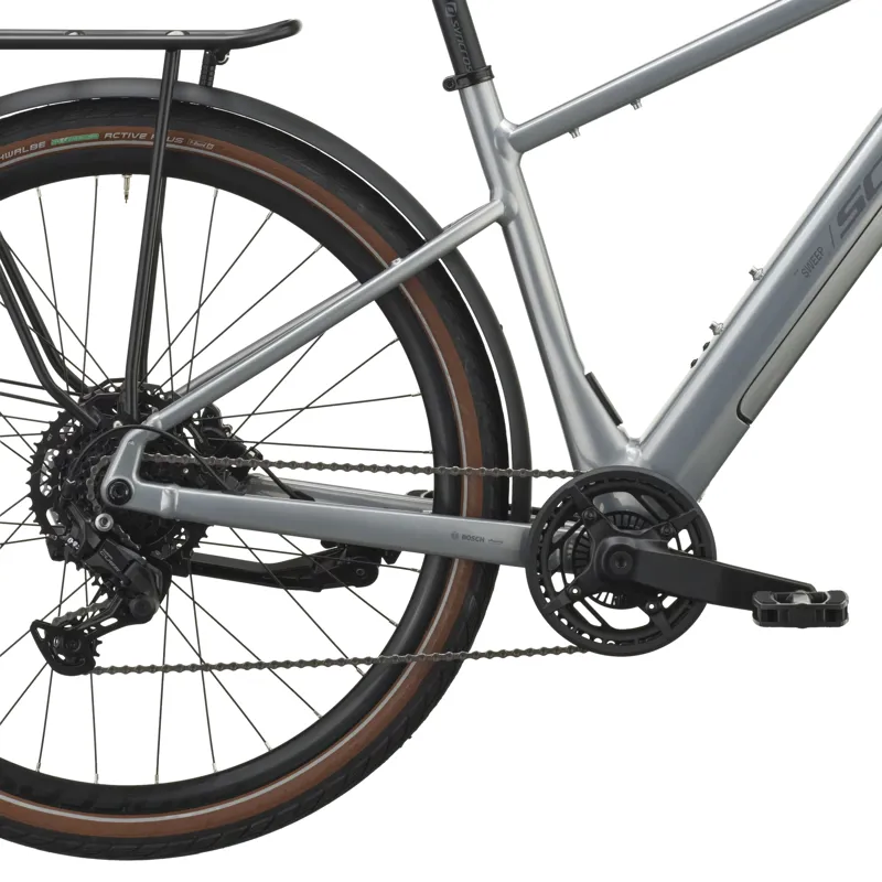 Scott Sweep 20 Electric Hybrid Bike 2027 in Chrome Silver-3