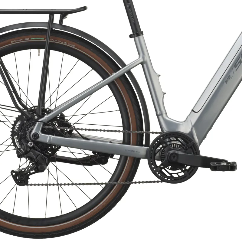 Scott Sweep 20 Wave Electric Hybrid Bike 2027 in Chrome Silver-3