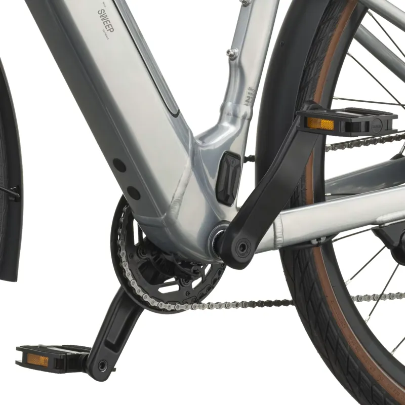 Scott Sweep 20 Wave Electric Hybrid Bike 2027 in Chrome Silver-6