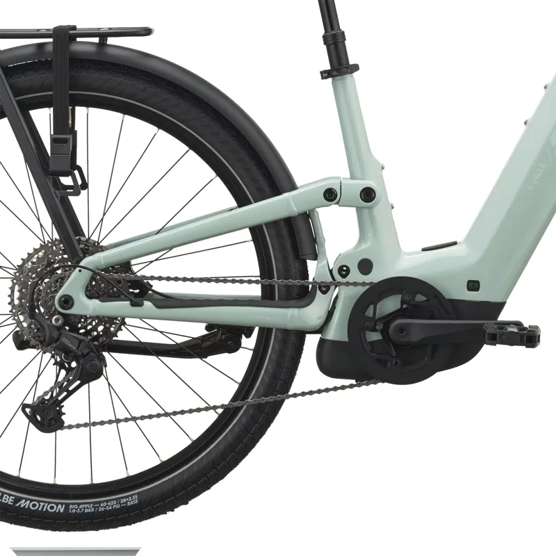 Scott E-VILLE 20 Electric Hybrid Bike 2027 in Silt Green-3