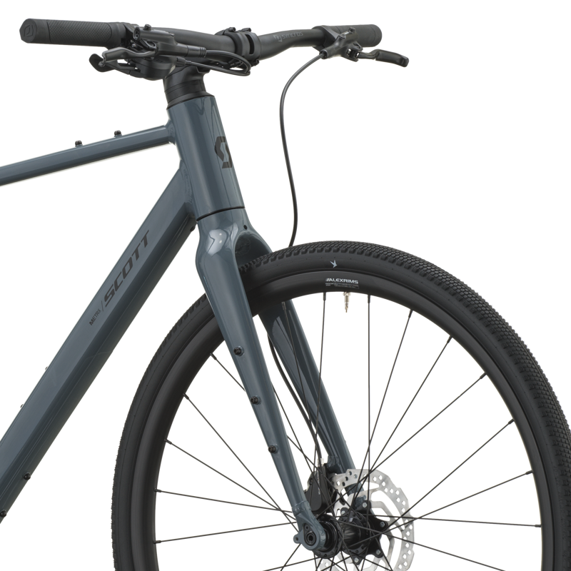 Scott Metrix 30 Hybrid Bike 2027 in Turbulence Grey-3
