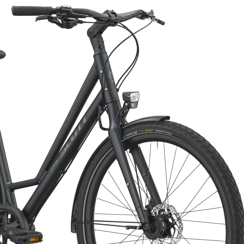Scott Vitess 15 Wave Hybrid Bike 2027 in Flaky Black-4