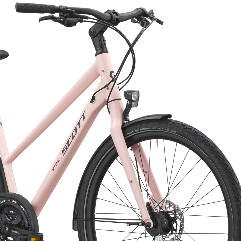 Scott Vitess 25 Slope Hybrid Bike 2027 in Dogwood Pink-4