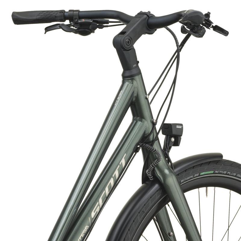 Scott Vitess 25 Wave Hybrid Bike 2027 in Kelp Green-3