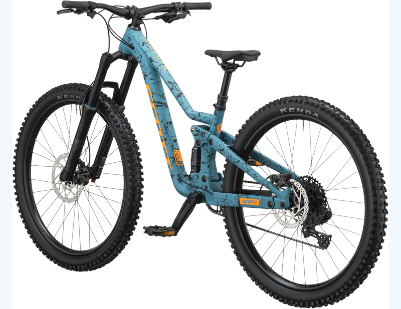 Scott Ransom Pro 600 Kids Bike 2027 in Larkspur Blue-1