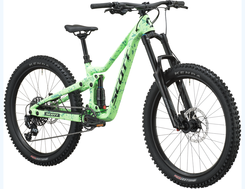 Scott Ransom Pro 400 Kids Bike 2027 in Paradise Green-2