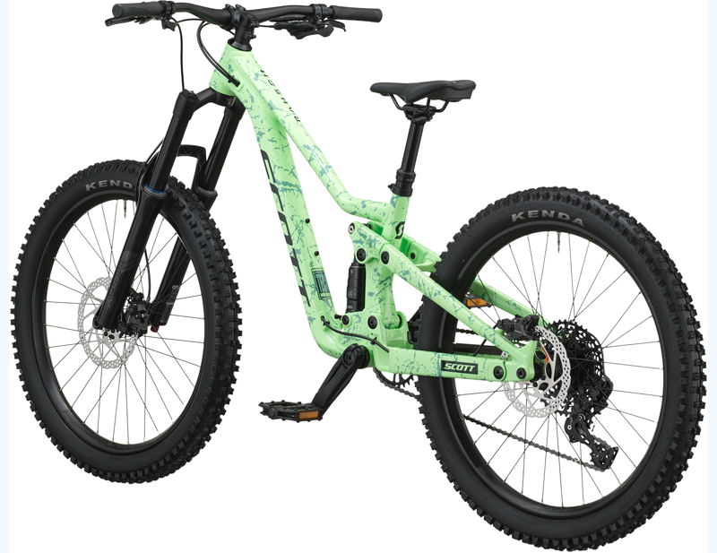 Scott Ransom Pro 400 Kids Bike 2027 in Paradise Green-1