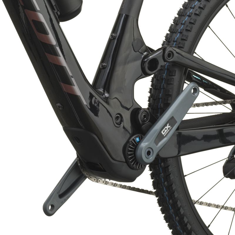 Scott Lumen 900 Electric Full Suspension Mountain Bike 2027 in Piano Black and Carbon Black-4