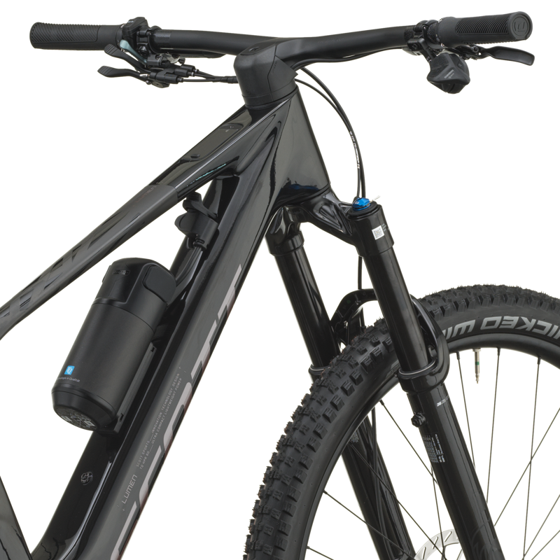 Scott Lumen 900 Electric Full Suspension Mountain Bike 2027 in Piano Black and Carbon Black-3