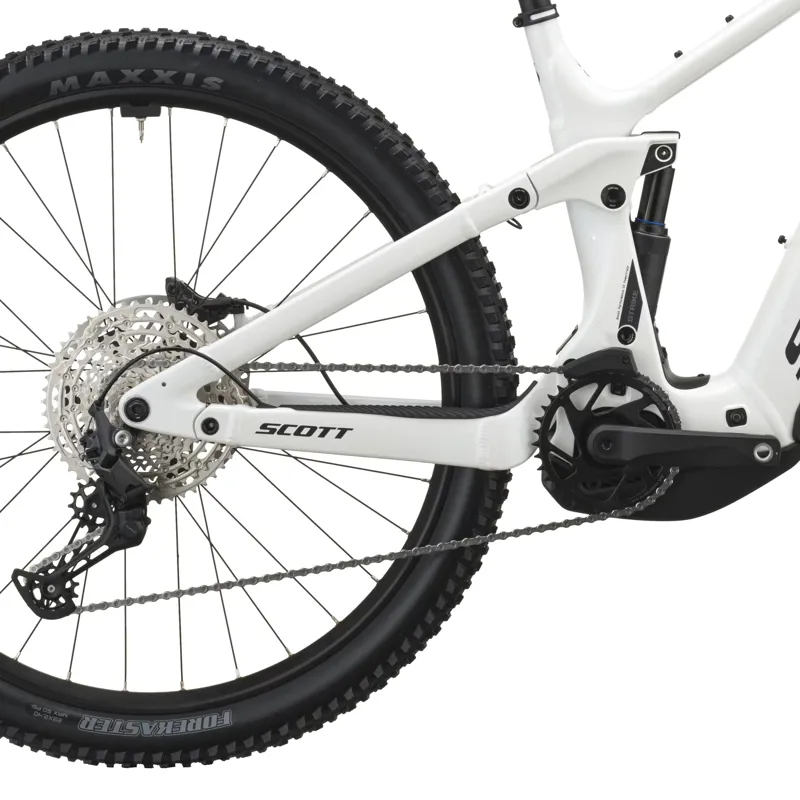 Scott Strike 40 Electric Full Suspension Mountain Bike 2027 in Pearl White-3