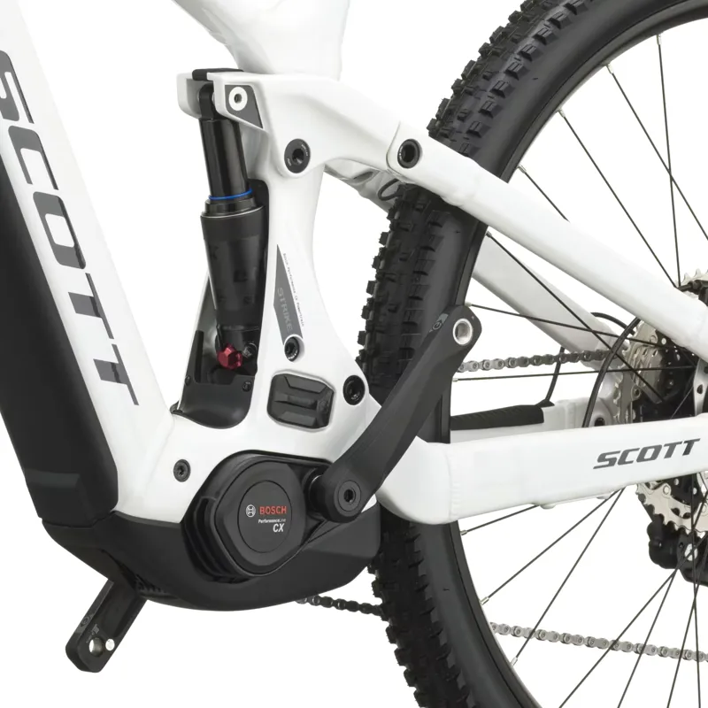 Scott Strike 40 Electric Full Suspension Mountain Bike 2027 in Pearl White-6