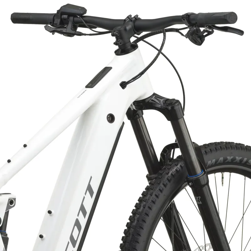 Scott Strike 40 Electric Full Suspension Mountain Bike 2027 in Pearl White-5