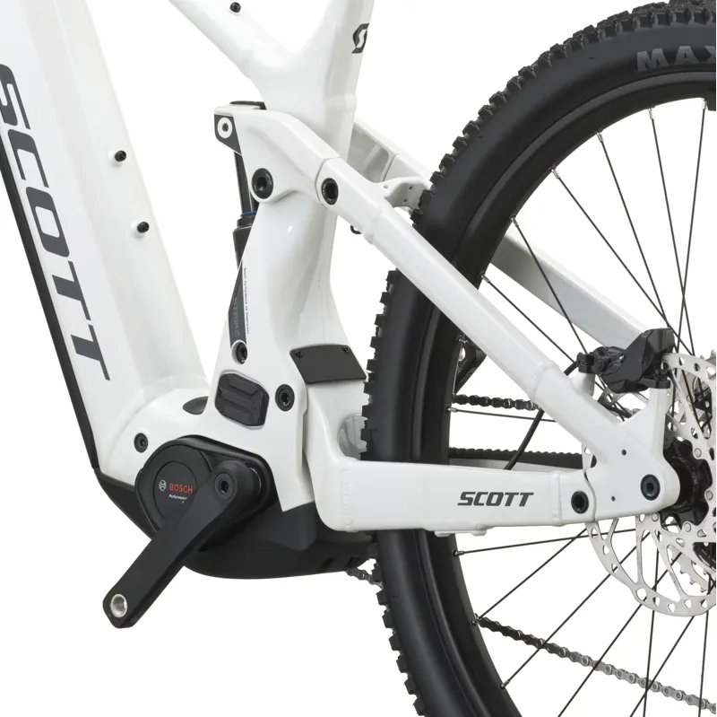 Scott Strike 40 Electric Full Suspension Mountain Bike 2027 in Pearl White-4
