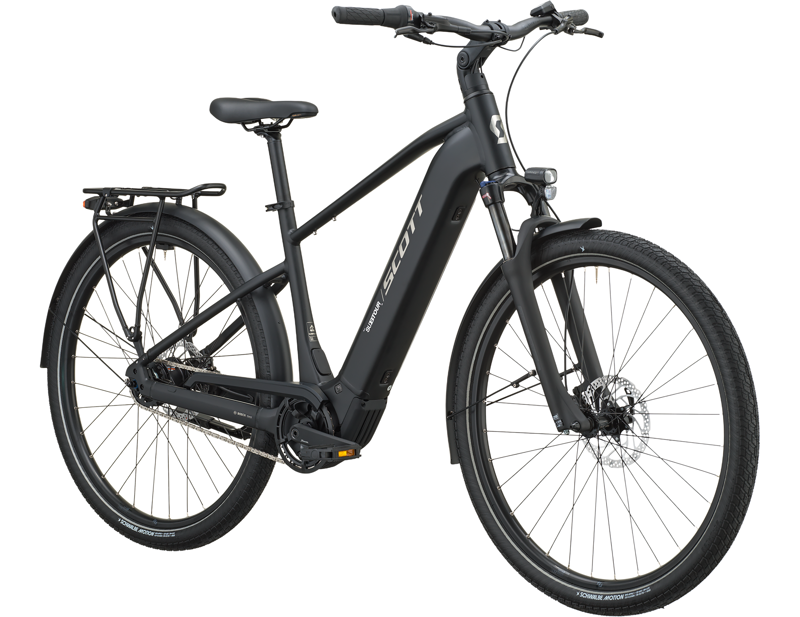 Scott Sub Tour 50 Electric Hybrid Bike 2027 in Black-1