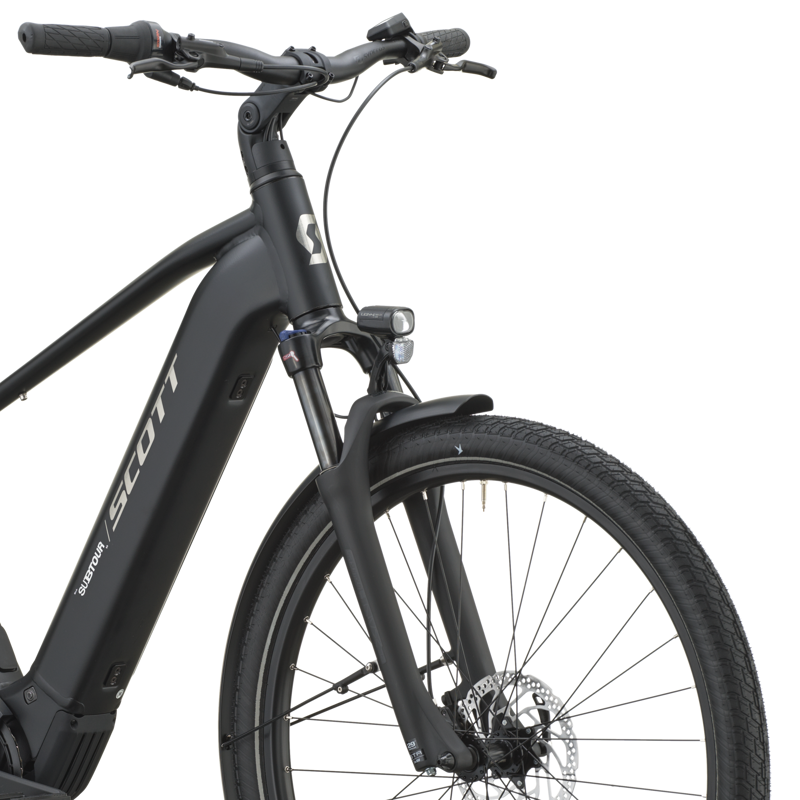 Scott Sub Tour 50 Electric Hybrid Bike 2027 in Black-6