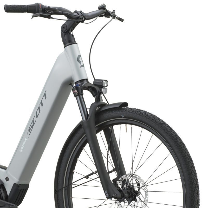 Scott Sub Tour 50 Wave Electric Hybrid Bike 2027 in Cloud Grey-5