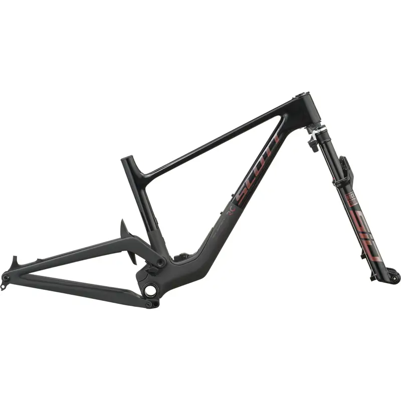 Balfes Bikes Scott Spark RC SL Mountain Bike Carbon Frameset 2027 in Piano Black and Carbon Black | Free postage over £30, £10 off first order, price match & 0% finance.