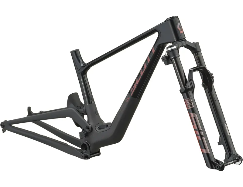 Scott Spark RC SL Mountain Bike Carbon Frameset 2027 in Piano Black and Carbon Black-1