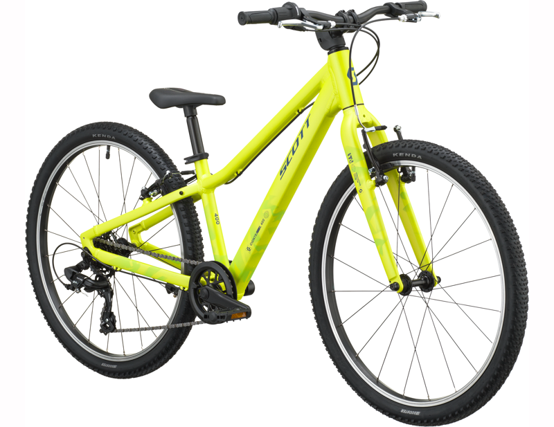 Scott Contrail 400 Kids Bike 2027 in Zesty Yellow-1