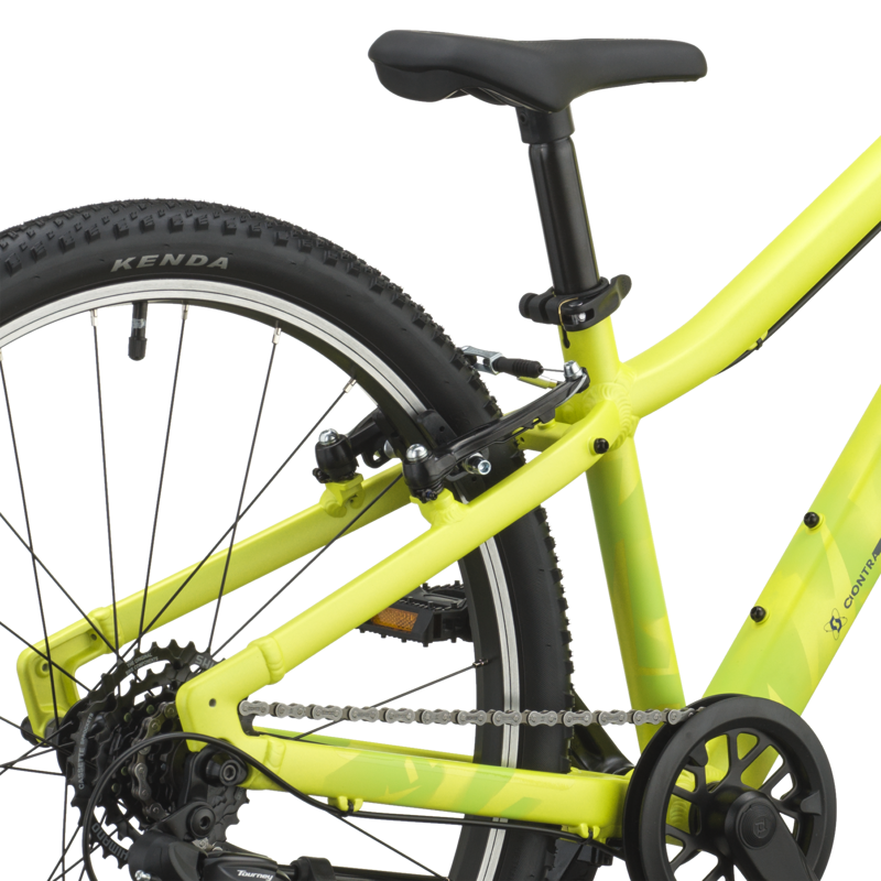 Scott Contrail 400 Kids Bike 2027 in Zesty Yellow-3
