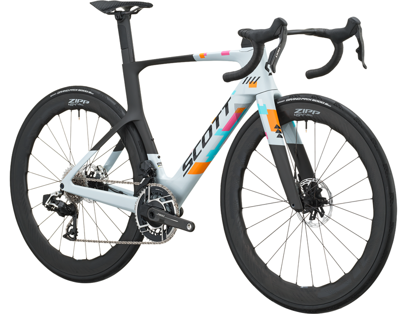 Scott Foil RC Team Replica Road Bike 2027 in Team Clear-2
