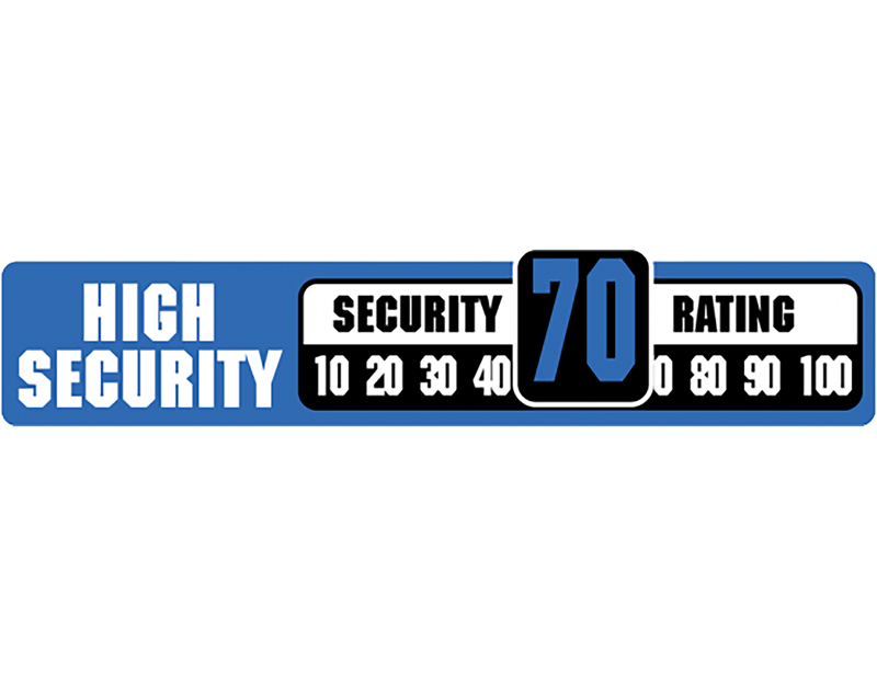 OnGuard Bulldog Mini D-Lock 140mm with Cable in Black/Yellow-1