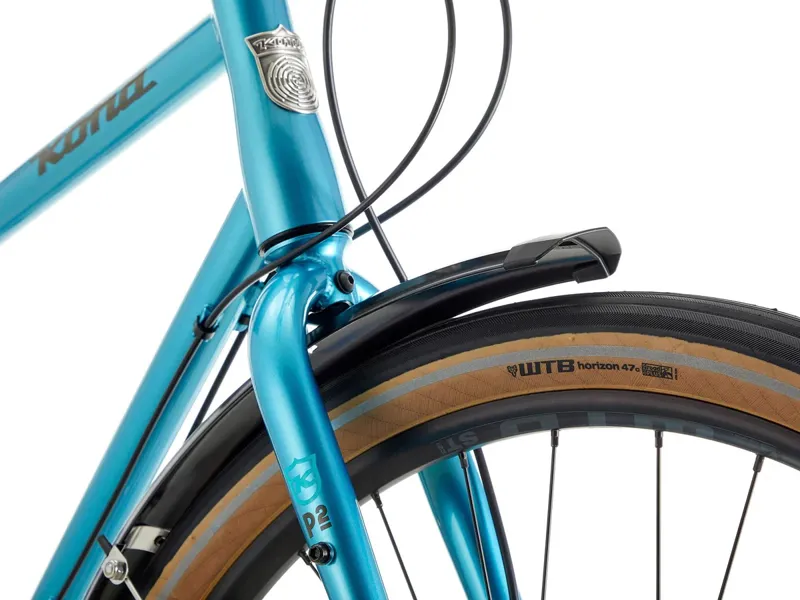 Kona Dr Dew Urban Commuter Hybrid Bike 2025 in Metallic Blue-2