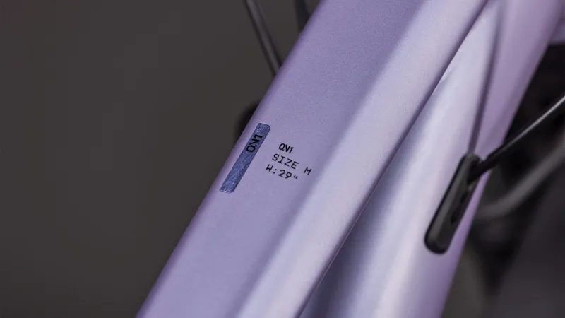 Cube Aim One Fe Hardtail Mountain Bike 2026 in Light Purple/Chrome-2