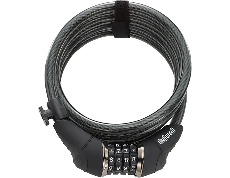 Balfes Bikes Onguard OnGuard Doberman Combo Cable Lock 12mmx1850mm in Black | Free postage over £30, £10 off first order, price match & 0% finance.