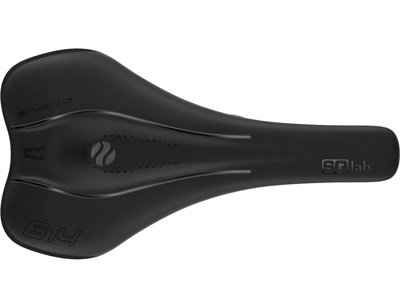 SQlab 614 Ergowave Active S-Tube 2.1 Saddle in Black-1