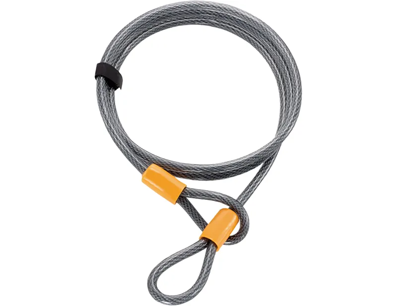 Balfes Bikes Onguard OnGuard Akita 10mm x 2200mm Cable in Black/Yellow | Free postage over £30, £10 off first order, price match & 0% finance.